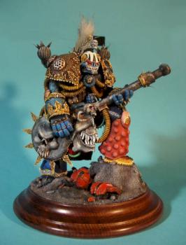 Slaanesh Noise Marine by chaosanton