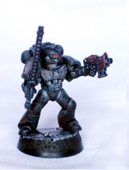 Space Marine (2nd view) by Deucalion