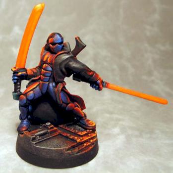 Knight of Balance - Lighting Effects Experiment by Rob Jedi