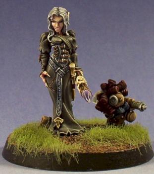 Hyrekia, Elf Sorceress by bushido