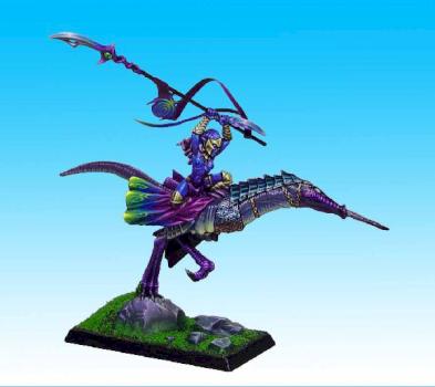 Mounted daemonette champion by Yellow one