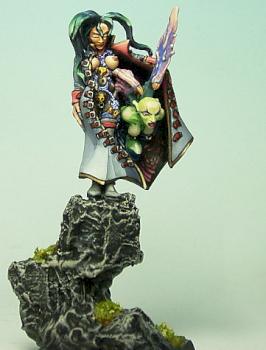 Chaos Sorceress by QiaoZhong
