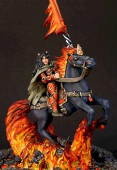 Daemon Huntress  (more views) by SaxonAngel