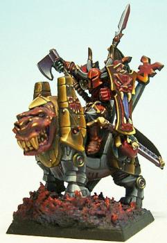 Chaos Champion of Khorne by QiaoZhong