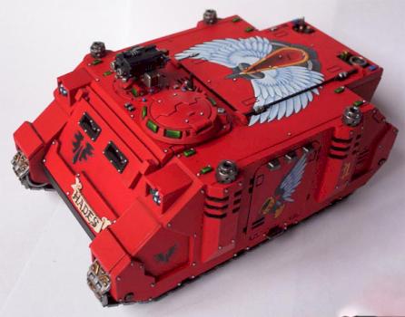 Blood Angels Rhino by Lord Chronos
