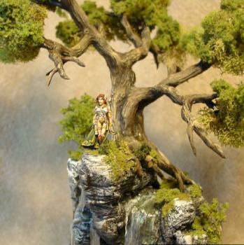 View #3 Amyrith Elmlighter on sculpted base by James by Wappellious
