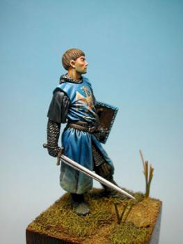 knight from elite miniatures by guillaume