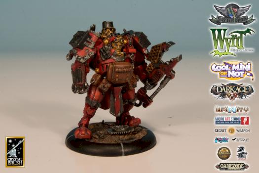 Khador Mechanic Officer by othree