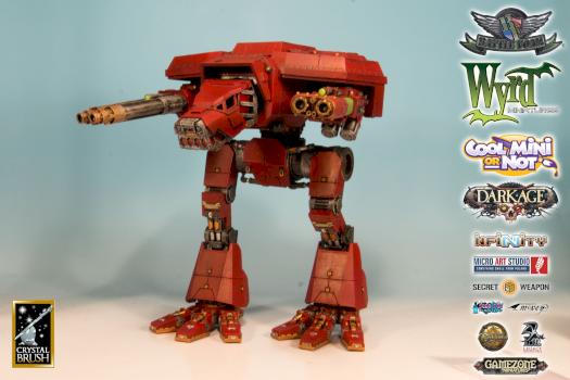 Legio Mattalica Warhound Titan by Steve Vieau