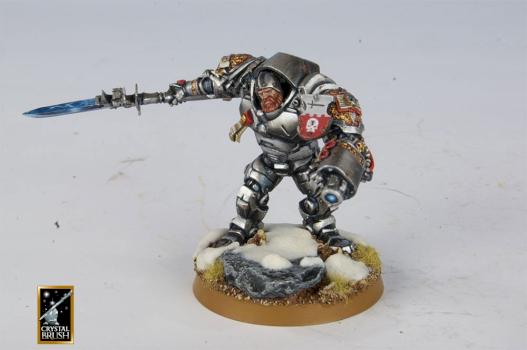 Grey Knight Paladin by Dave Manganaro