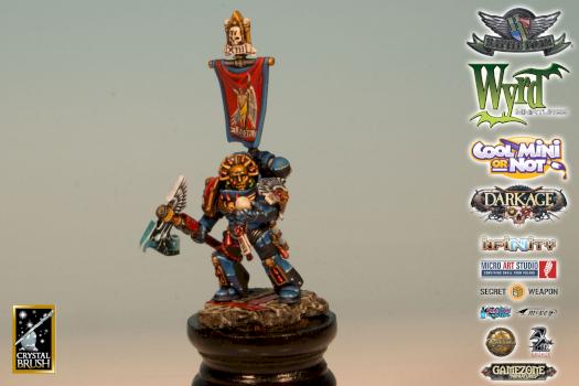 Brother Galan, Blood angels librarian by Marcus Kim