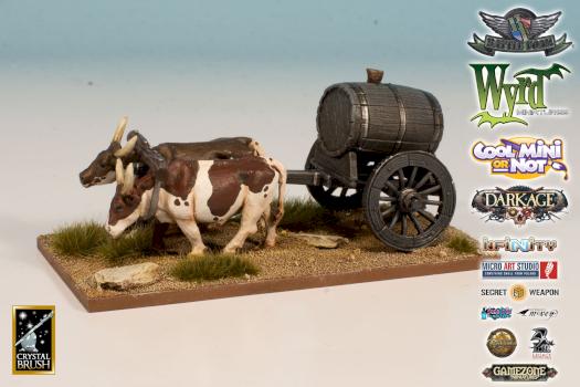Water cart in the Peninsula by David Taylor