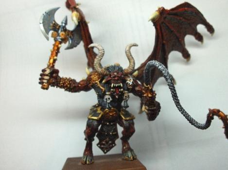 bloodthirster of khorne by Blueraven84