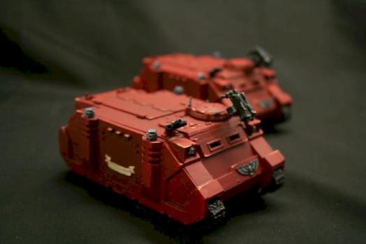 Blood Angels Rhino by an6el of death
