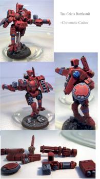 Tau Crisis Battlesuit by Chromatic Codex