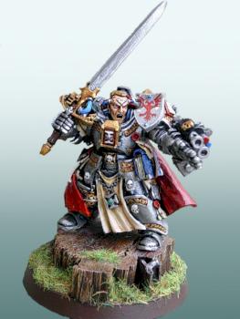 Grey Knights Brother Captain Stern by bradshaw