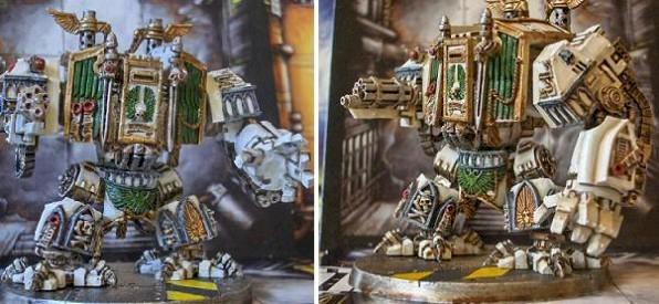 Deathwing Venerable Dreadnought by Spamus Eatus