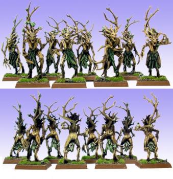 Wood Elf Dryads by tofu