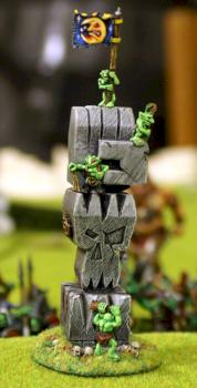 Orc Scenery / Snotling Climbing frame by Olly2000