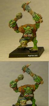 orc with drums by angelkoh