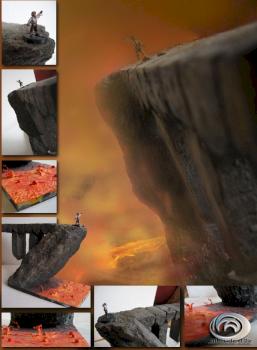 Mount Doom by Ocean