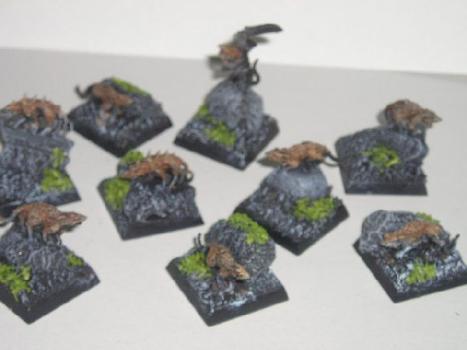 rats géants skavens by lahad