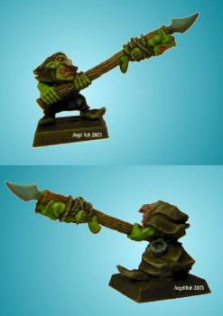 squig herder with lance by angelkoh