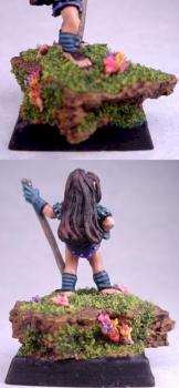Female Halfling Adventurer with Staff aka Rose by Jubilee