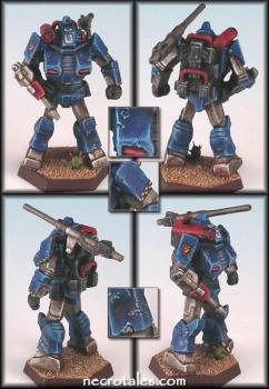 Battletech Dougram Shadowhawk by EArkham