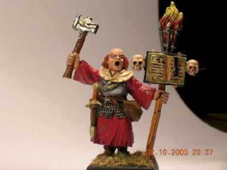 Witch Hunter Priest by painted with passion