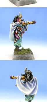 Female High Elf Mage by SaxonAngel