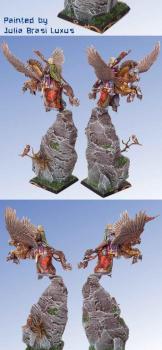 Bretonnian Duke on Royal Pegasus by JuliaBrasiLuxus