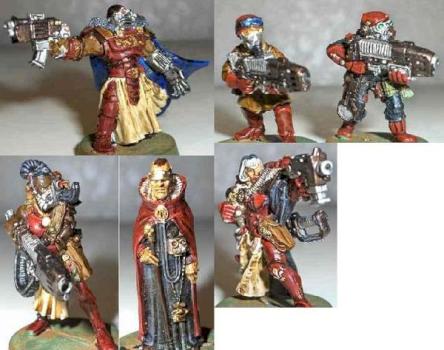 Inquisitor + Retinue by Spamus Eatus