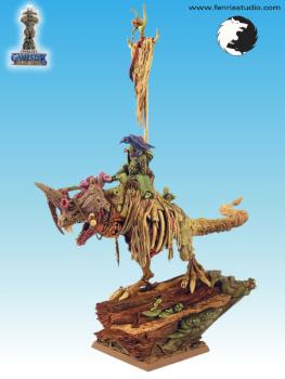 Lord of nurgle riding daemonic steed by Fenris Studio