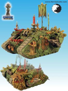 Death Guard land raider by Fenris Studio