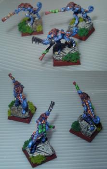 Chameleon Skinks by Vonzippo