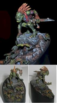 Guerrier Kroot by nicolalalas