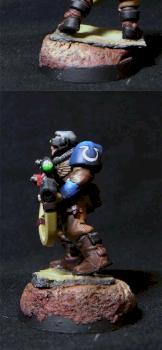 Ultramarines Scout by Darkezekiel