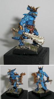 Guerrier Saurus by nicolalalas