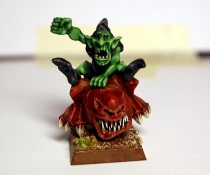 night goblin squig hopper by moetry