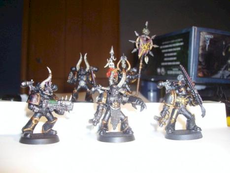 Chaos Space Marines by NoIdea4Nick