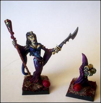 Dark Elves Sorceress 1 by WY ZNAWCA