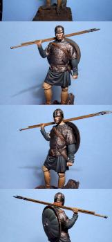 Nothumbrian warrior 8-9th C. by skargonas