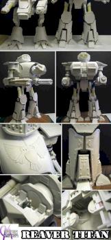 - Mauvia's Reaver Titan WIP scratchbuild by mauvia
