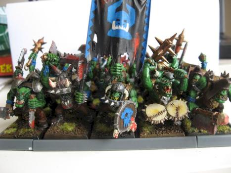 Orc regiment front by kco 501