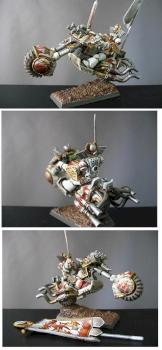 Kor'sarro Khan, White Scar 3rd company captain by Papoulakos