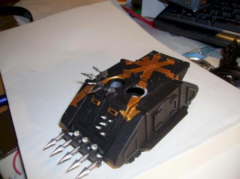 Black Legion Rhino WIP by NoIdea4Nick