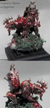 General of Khorne on Juggernaut by Baphomet