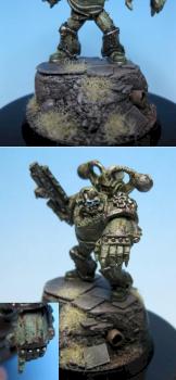 Nurgle champion by black dagger
