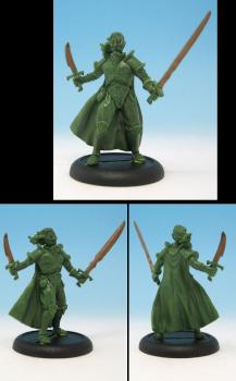 Dark Elf/Vampire Green Unproduced. by Blendedstudio